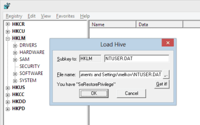 Capture d'écran de l'application Advanced Regedit - #6