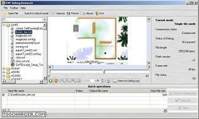 Capture d'écran de l'application SWF Debug Remover - #1