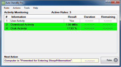 Capture d'écran de l'application AutoStandByPro - #3