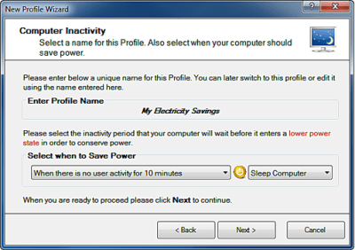 Capture d'écran de l'application AutoStandByPro - #5