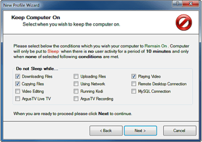 Capture d'écran de l'application AutoStandByPro - #7