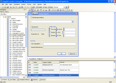 Capture d'écran de l'application Lingobit Localizer - #1