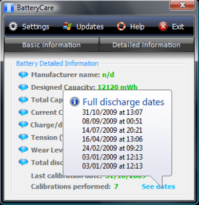 Capture d'écran de l'application BatteryCare - #8