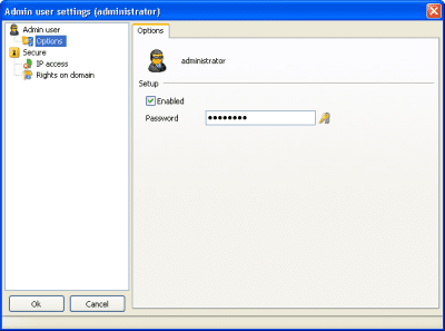 Capture d'écran de l'application Gene6 FTP Server - #2