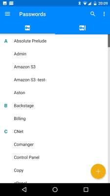 Capture d'écran de l'application EssentialPIM - #7