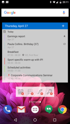 Capture d'écran de l'application EssentialPIM - #8