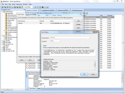 Capture d'écran de l'application Event Log Explorer - #4
