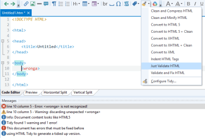 Capture d'écran de l'application Rapid CSS - #5