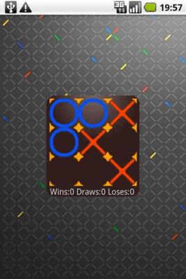 Capture d'écran de l'application Tic Tac Toe Widget - #1