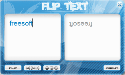 Capture d'écran de l'application Flip Text - #2