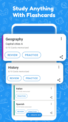 Capture d'écran de l'application Flashcards - #1