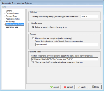 Capture d'écran de l'application Automatic Screenshotter - #3