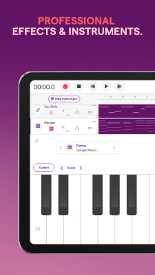 Capture d'écran de l'application Soundtrap Studio - #5