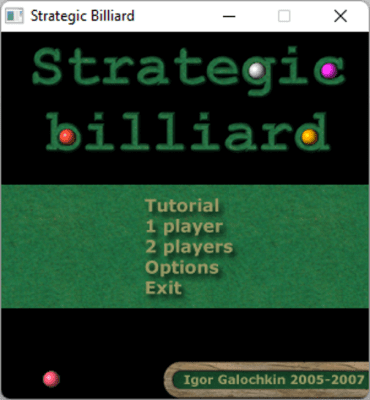 Capture d'écran de l'application Strategic Billiard - #1