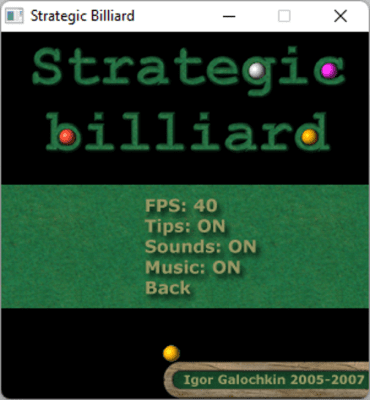 Capture d'écran de l'application Strategic Billiard - #2