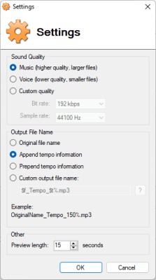 Capture d'écran de l'application Mp3 Speed Accelerator - #3