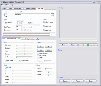 Capture d'écran de l'application Altarsoft Video Capture - #6
