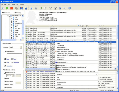 Capture d'écran de l'application NetworkSleuth - #1