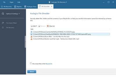 Capture d'écran de l'application Auslogics Fle Recovery - #6