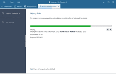 Capture d'écran de l'application Auslogics Fle Recovery - #7