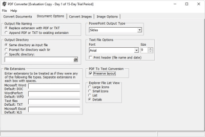 Capture d'écran de l'application PDF Converter - #2