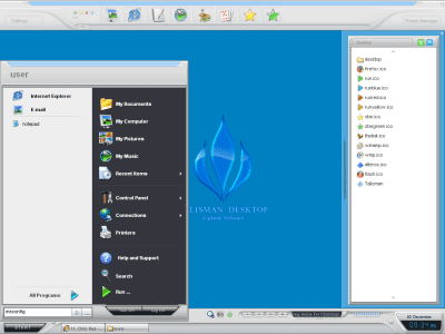 Capture d'écran de l'application Talisman Desktop - #4