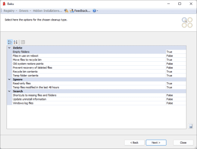 Capture d'écran de l'application Baku - #3