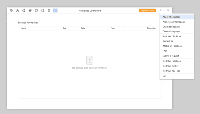 Capture d'écran de l'application PhoneClean - #8