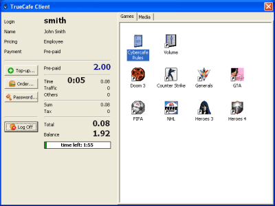 Capture d'écran de l'application TrueCafe - #3