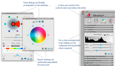 Capture d'écran de l'application SilverFast Plustek Scanner Software - #1