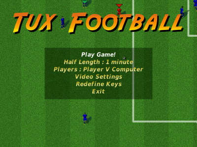 Capture d'écran de l'application Tux Football - #1