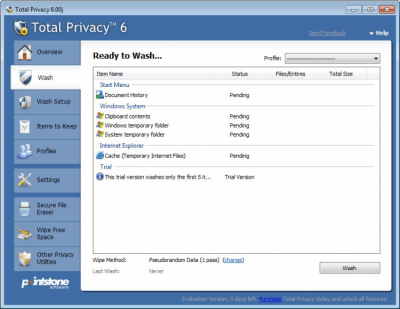 Capture d'écran de l'application Total Privacy - #2