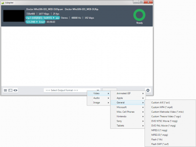 Capture d'écran de l'application Adapter - #4