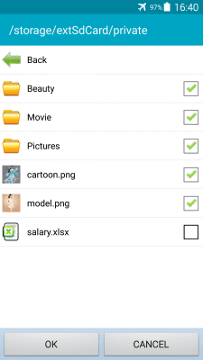 Capture d'écran de l'application File Hide Pro - #4