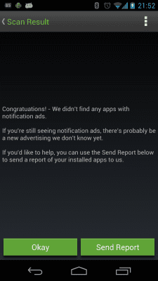 Capture d'écran de l'application Ad Detector - #3