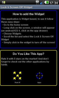 Capture d'écran de l'application Lock & Screen Off Widget - #2