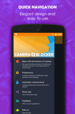 Capture d'écran de l'application Camera Blocker - #3
