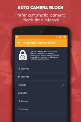 Capture d'écran de l'application Camera Blocker - #7