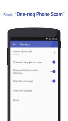 Capture d'écran de l'application NQ Mobile Call Blocker - #3