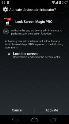 Capture d'écran de l'application Lock Screen Magic - #2