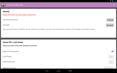 Capture d'écran de l'application Lock Screen Magic - #5