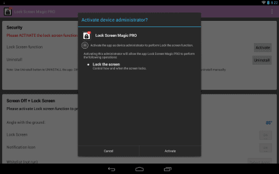 Capture d'écran de l'application Lock Screen Magic - #6