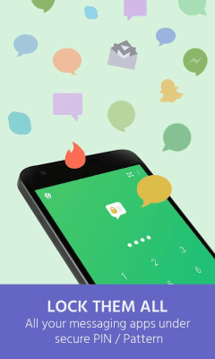 Capture d'écran de l'application Message Locker – SMS Lock - #2