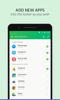 Capture d'écran de l'application Message Locker – SMS Lock - #5