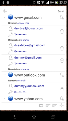 Capture d'écran de l'application DS Privacy Safebox - #8