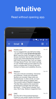 Capture d'écran de l'application Notification History - #3