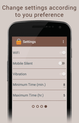 Capture d'écran de l'application Phokas Self Control App - #4