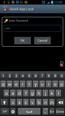 Capture d'écran de l'application Quick App Lock - #4