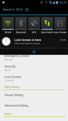 Capture d'écran de l'application Go Launcher Ex Lock Screen - #6