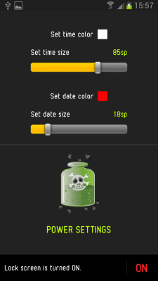 Capture d'écran de l'application Halloween Voice Lock Screen - #3